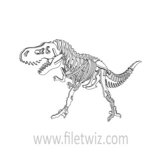 T Rex .DXF
